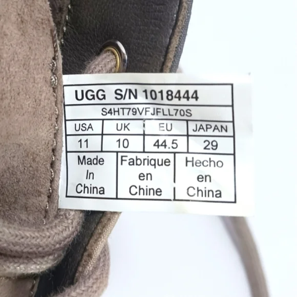 UGG Freamon Men's Suede & Camo Desert Boots EUC Sz 11 - Picture 3 of 15